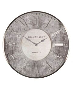 Thomas Kent - Florentine Silvern Large Wall Clock 21"